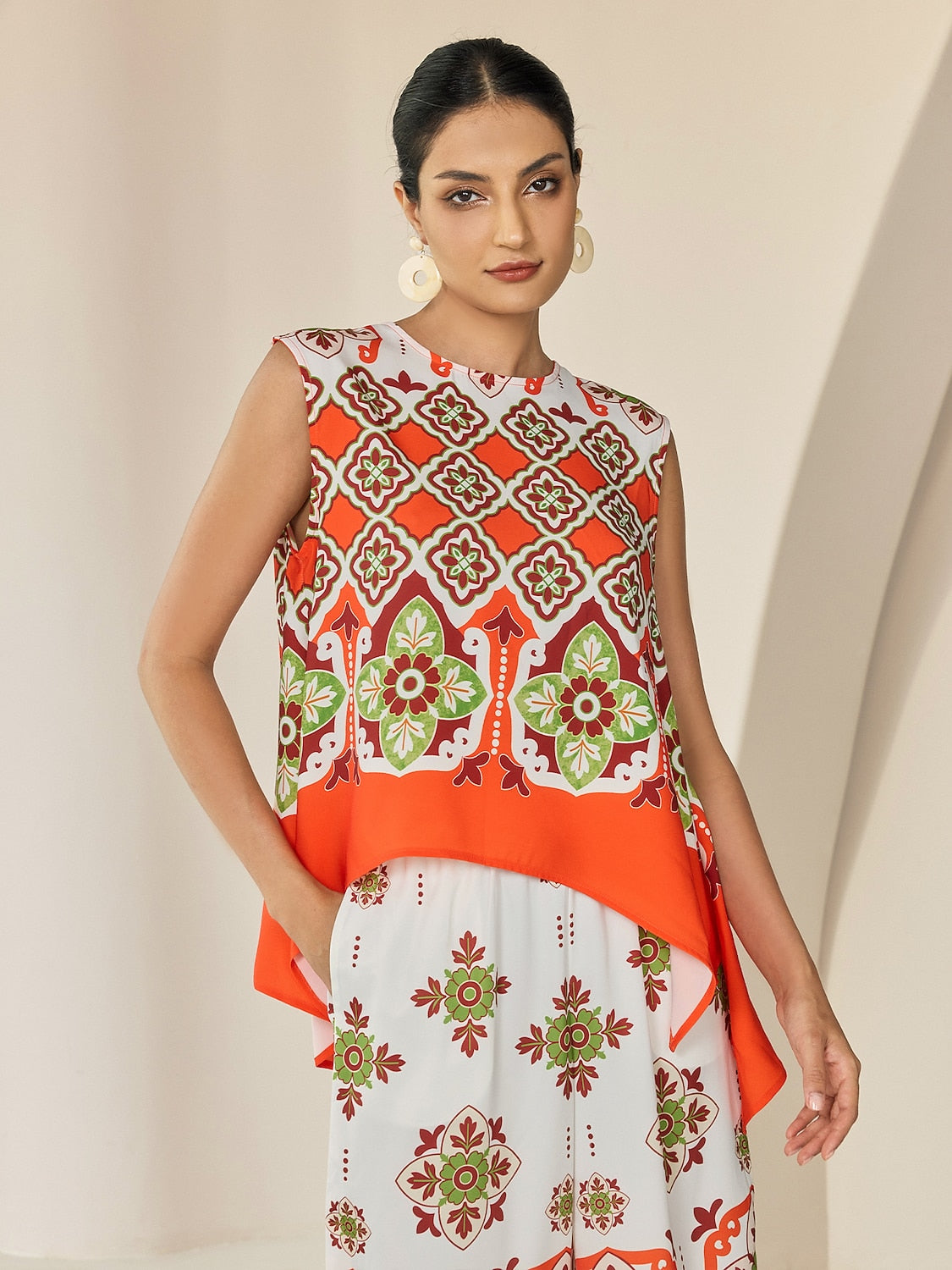 Camisole Tank Top Satin Boho Tank Top