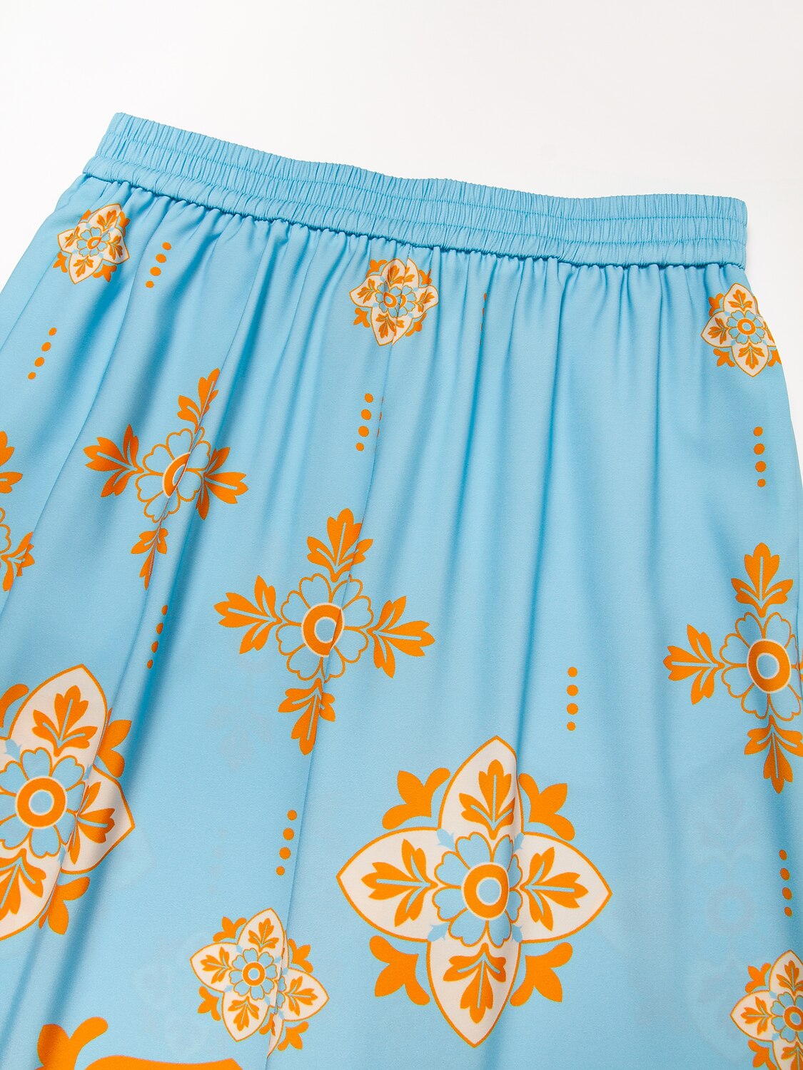 Satin Bohemia Wide Leg Pocket Pants