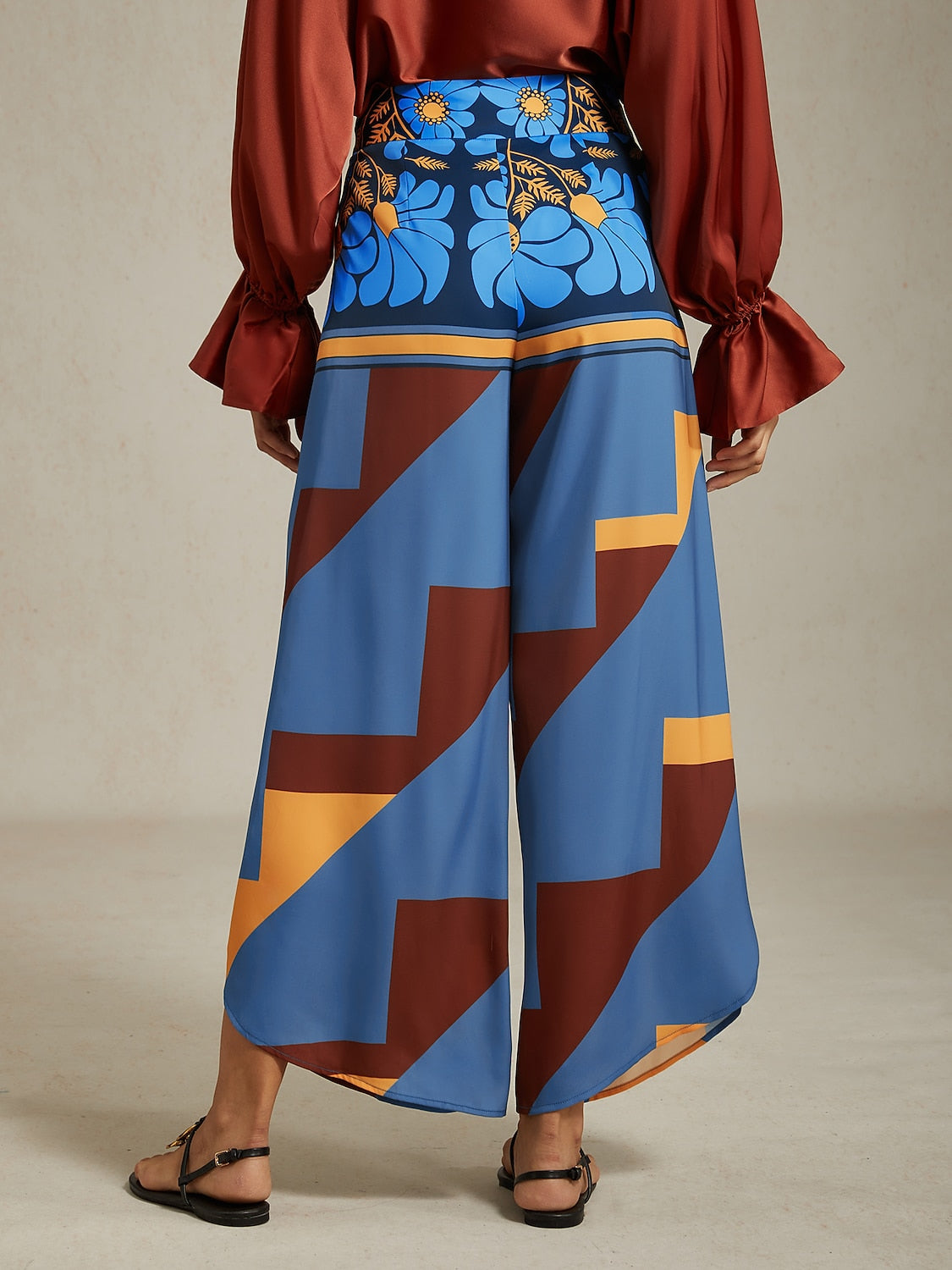 Swing Full Length Satin Micro-elastic Pants