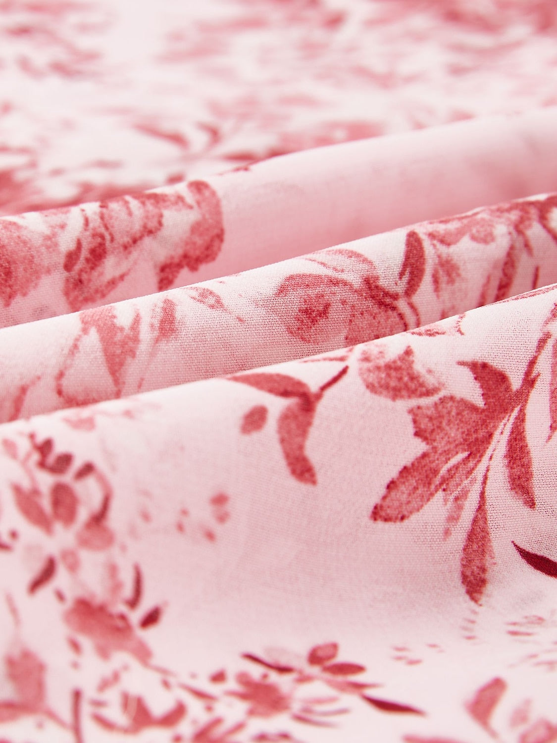 Chiffon Floral Print A-Line Tiered Ruffle Cake Maxi Dress