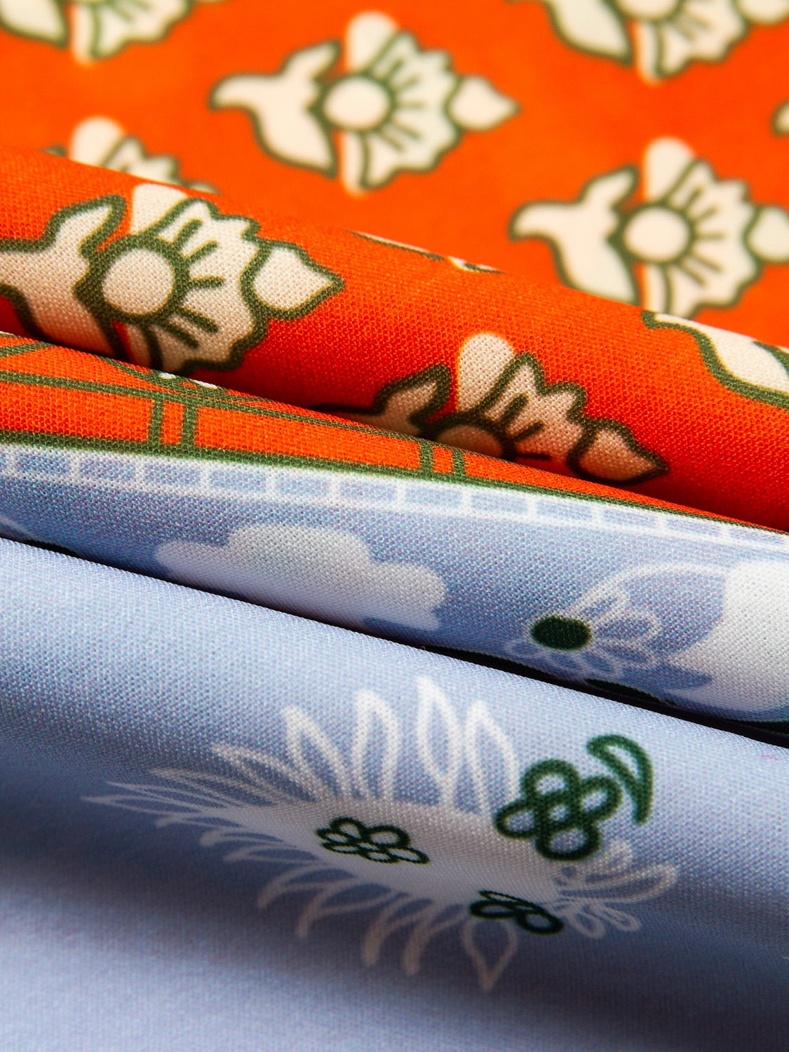 Maxi Dress Colorful Silk Scarf Printed Tie