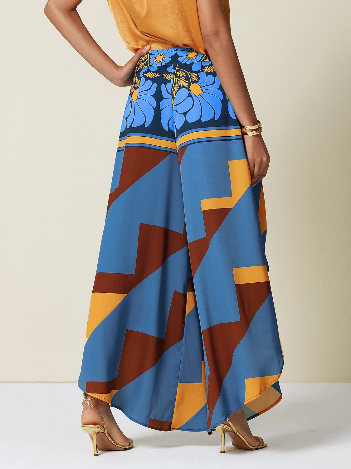 Swing Full Length Satin Micro-elastic Pants