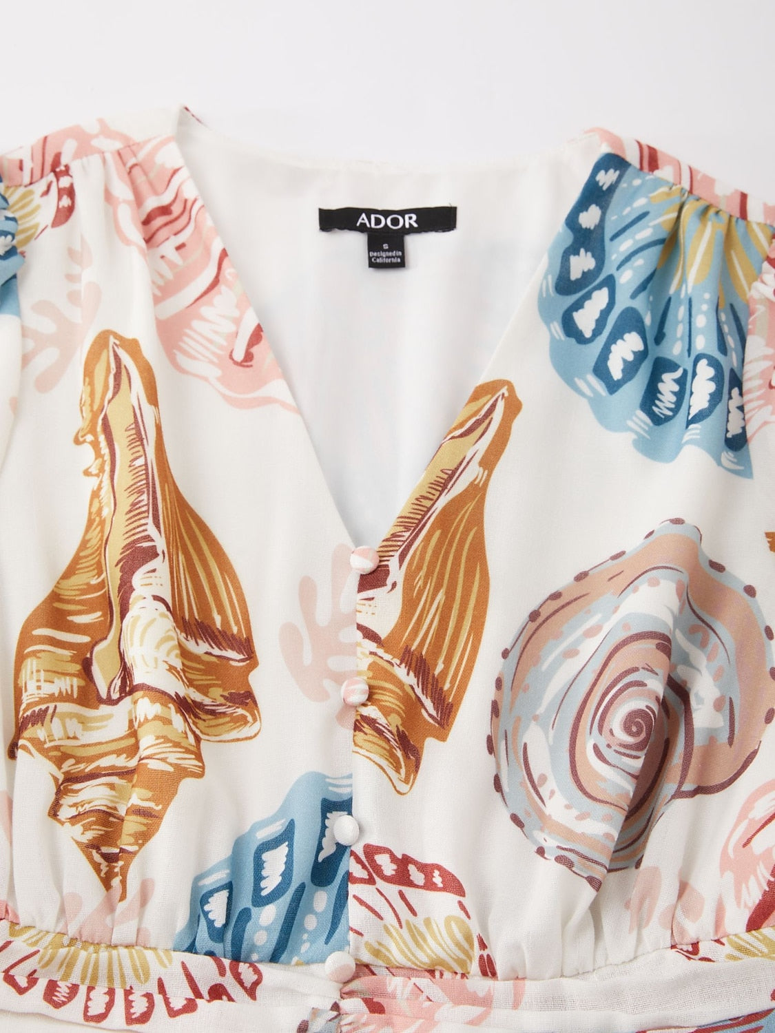 Linen-Like Smocked A-Line Midi Dress