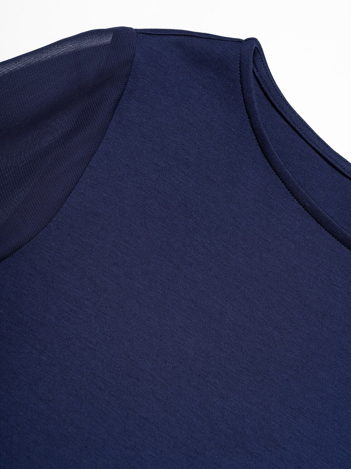 Modal Patch Flare Cuff Knit Blouse