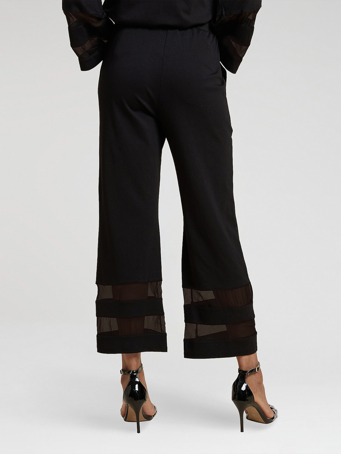 Pants Ankle-Length Chiffon Modal Pockets