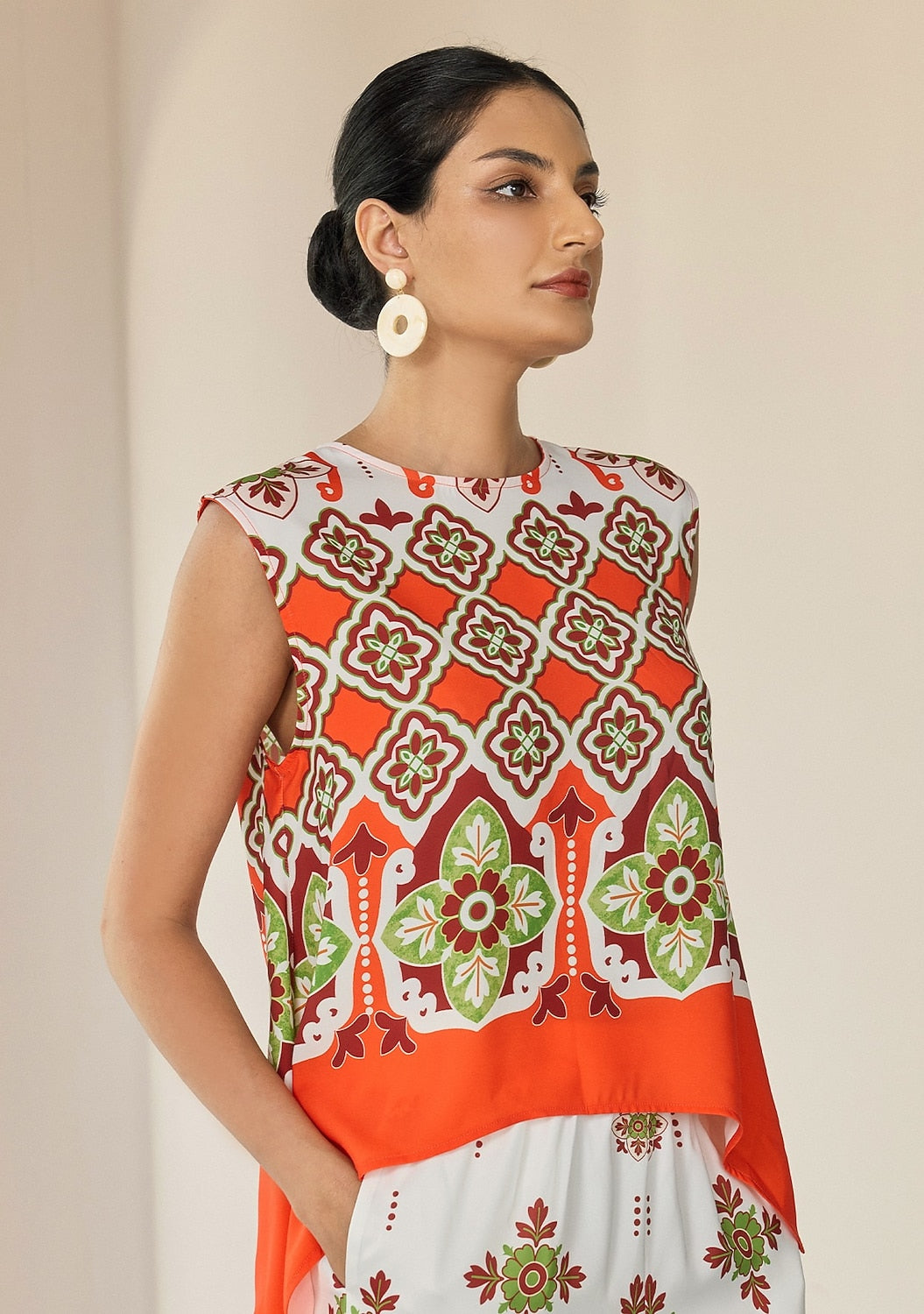 Camisole Tank Top Satin Boho Tank Top