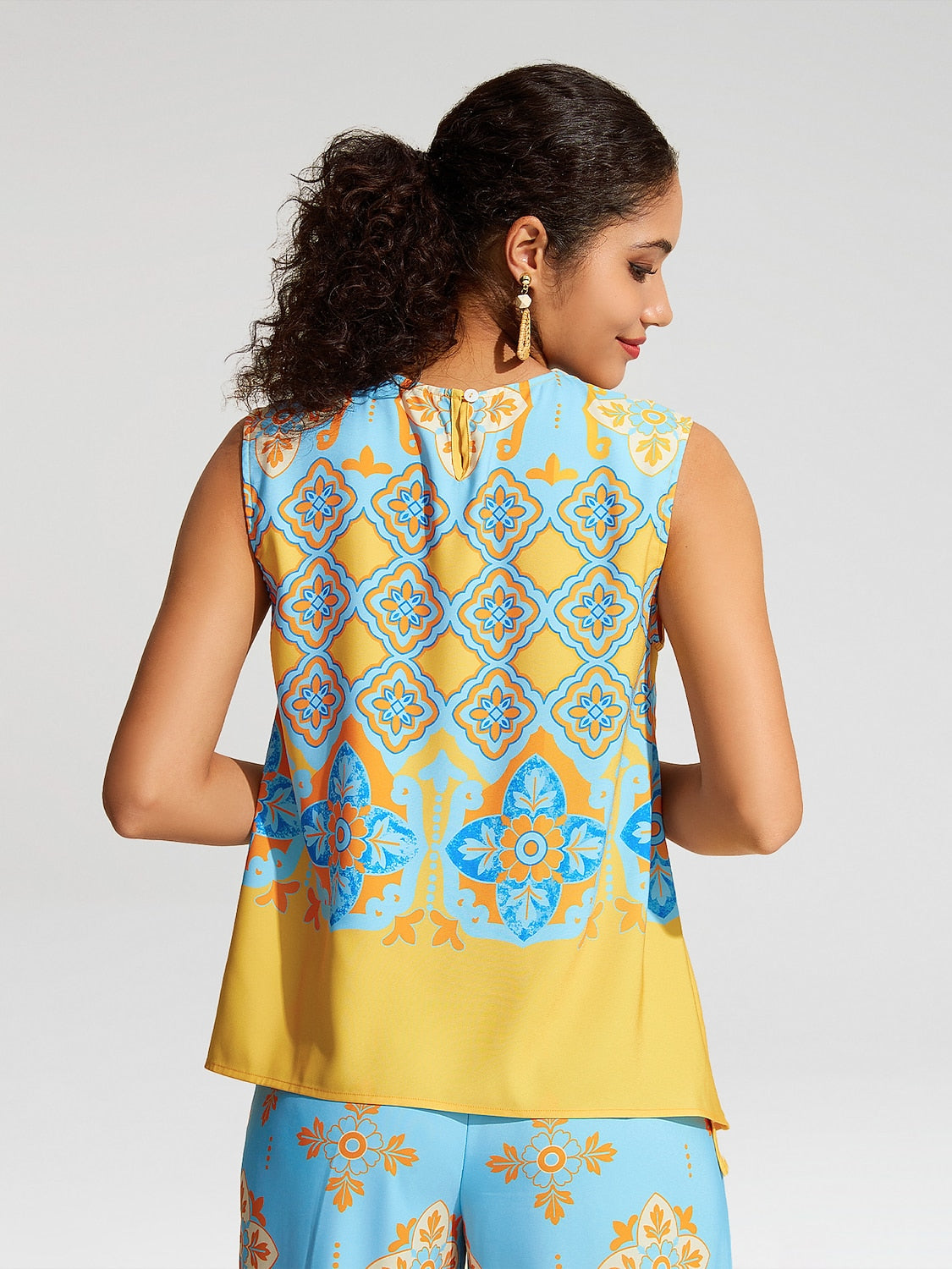 Camisole Tank Top Satin Boho Tank Top