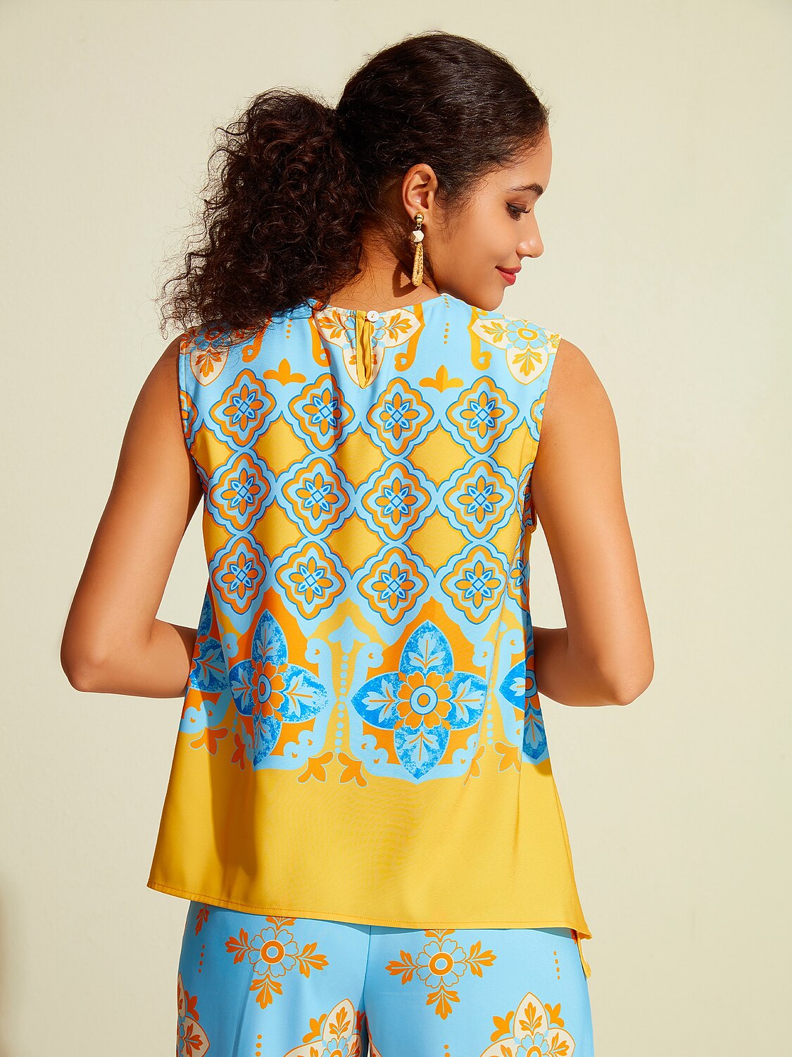 Camisole Tank Top Satin Boho Tank Top