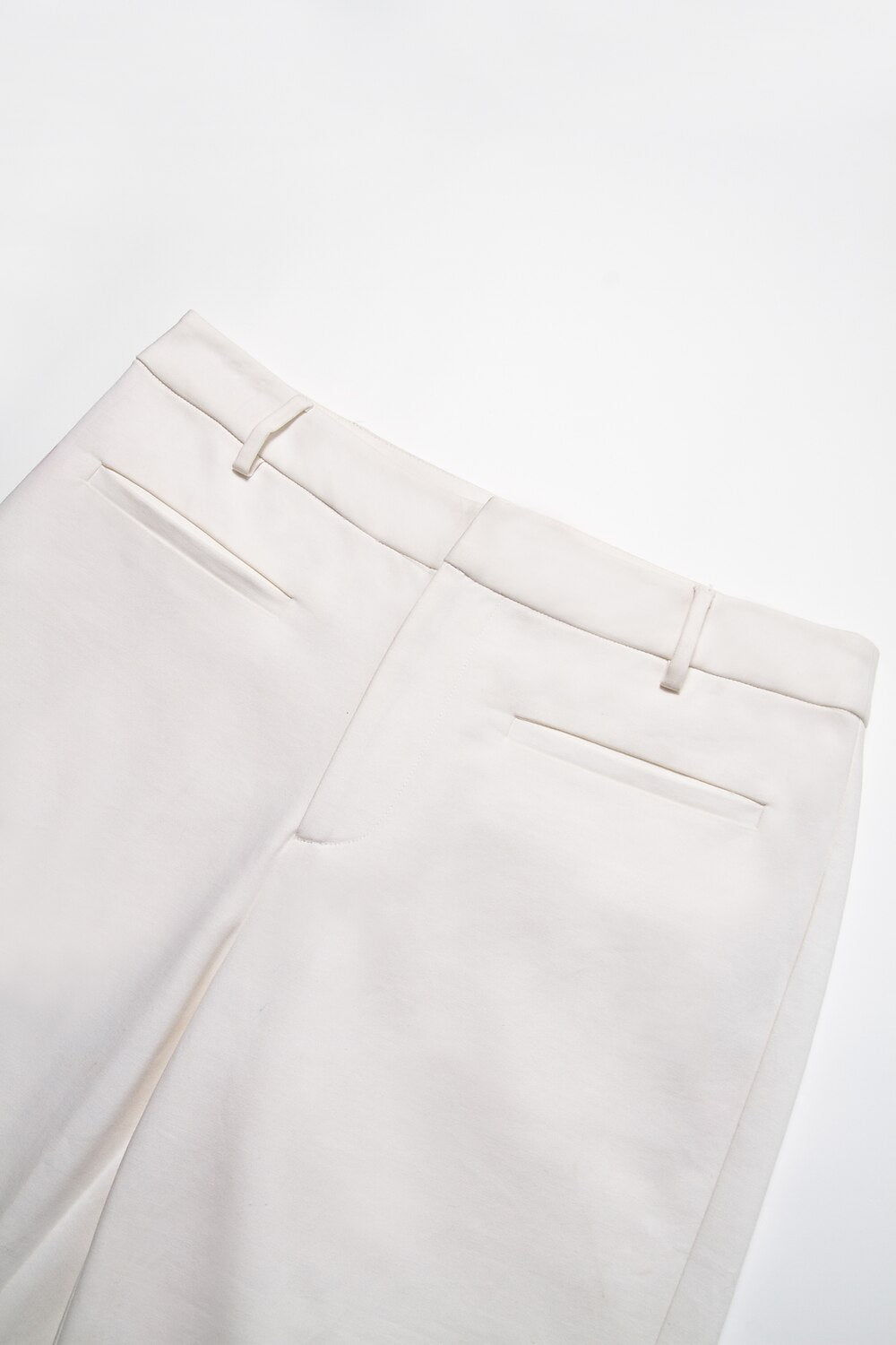 Women's White Pants White Cropped Pants