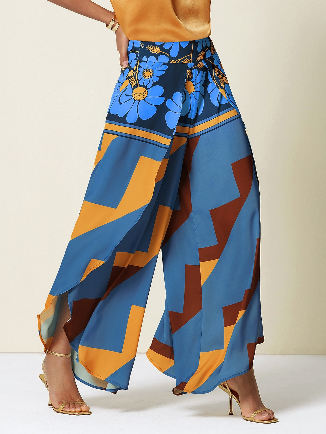 Swing Full Length Satin Micro-elastic Pants