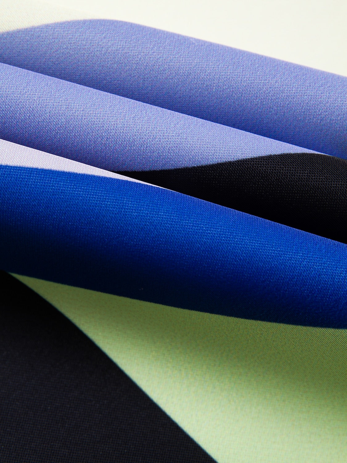 Satin Geometric Print Relaxed Elasticity Straight Pants