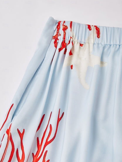 Ocean-Inspired Print Set