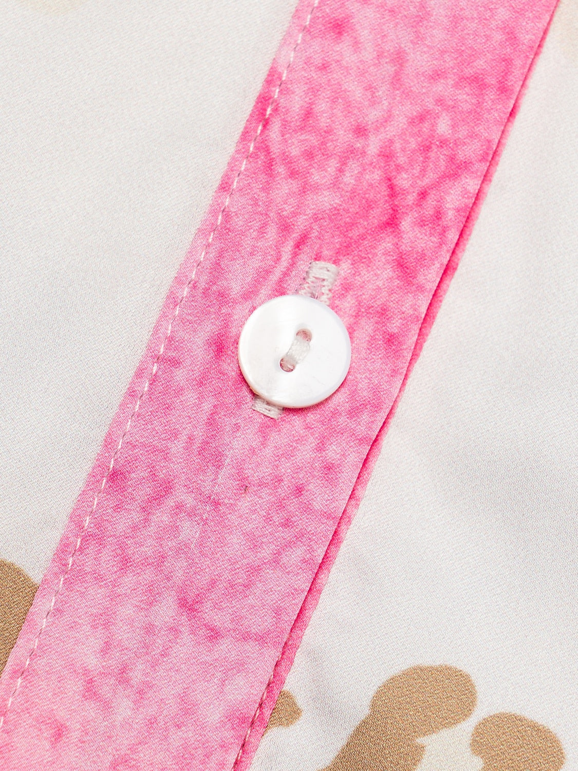 Satin Leopard Print Button Up Maxi Dress