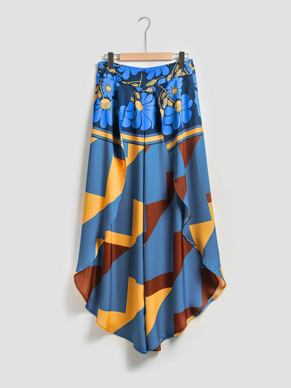 Swing Full Length Satin Micro-elastic Pants