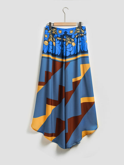 Swing Full Length Satin Micro-elastic Pants