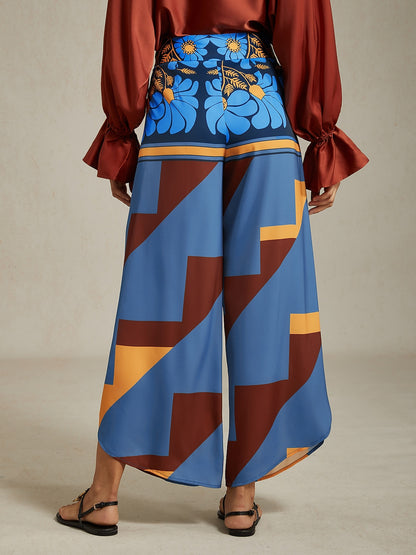 Swing Full Length Satin Micro-elastic Pants