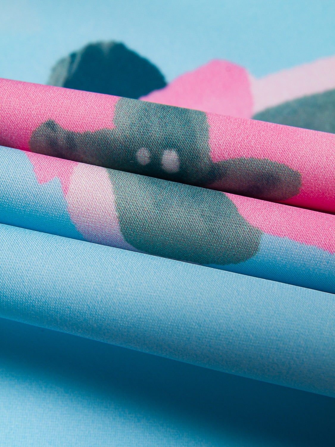 Satin Print Halter Backless Maxi Dress