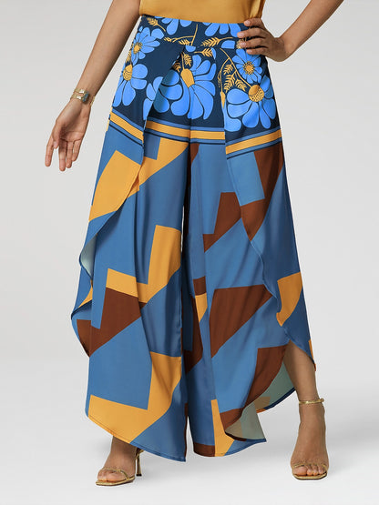 Swing Full Length Satin Micro-elastic Pants