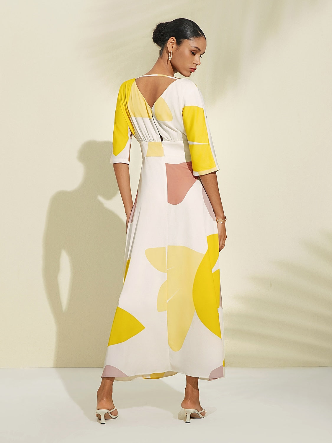 Print Maxi Dress Flower/Floral Pocket Dresses