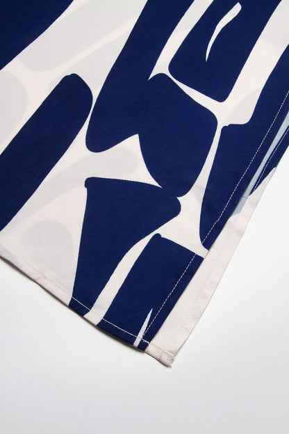 Matte Satin Sleeveless Floral Print Vacation-Style Maxi Dress