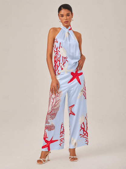 Ocean-Inspired Print Set