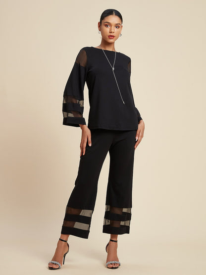 Pants Ankle-Length Chiffon Modal Pockets