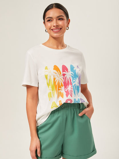 Solid Green Ruffled Ruched Shorts