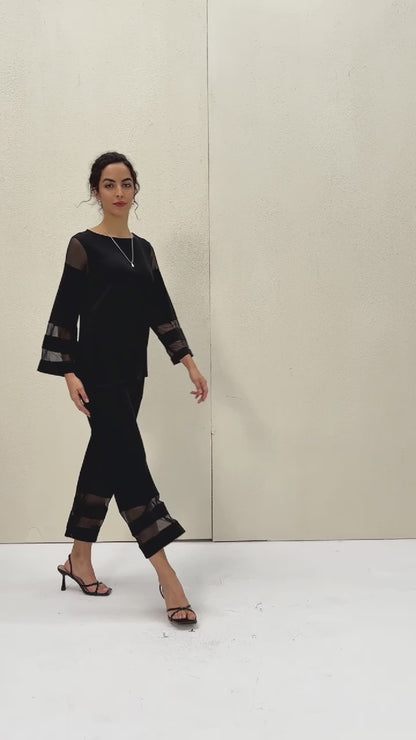 Style Chiffon Modal Illusion Pure Color Loose Blouse