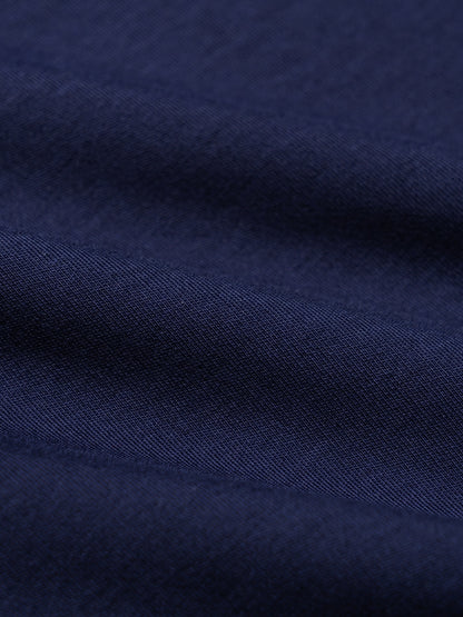 Modal Patch Flare Cuff Knit Blouse