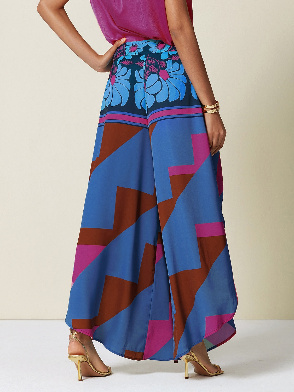 Swing Full Length Satin Micro-elastic Pants