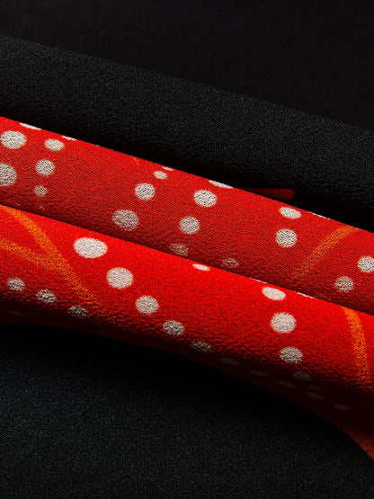 Print Dress Maxi Dress Black Flower/Plants Printing