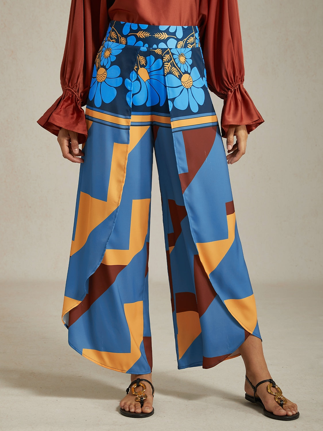 Swing Full Length Satin Micro-elastic Pants