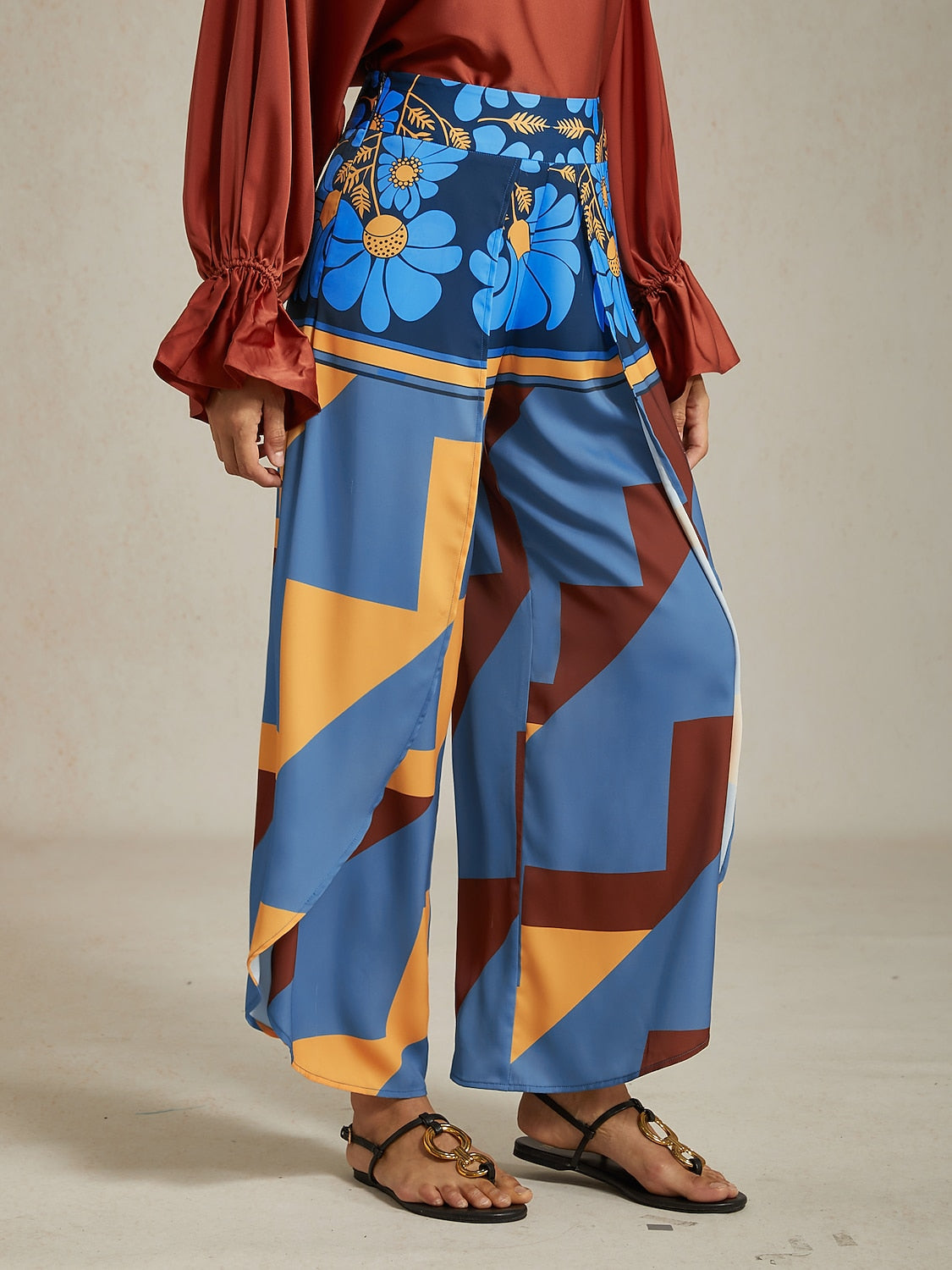 Swing Full Length Satin Micro-elastic Pants