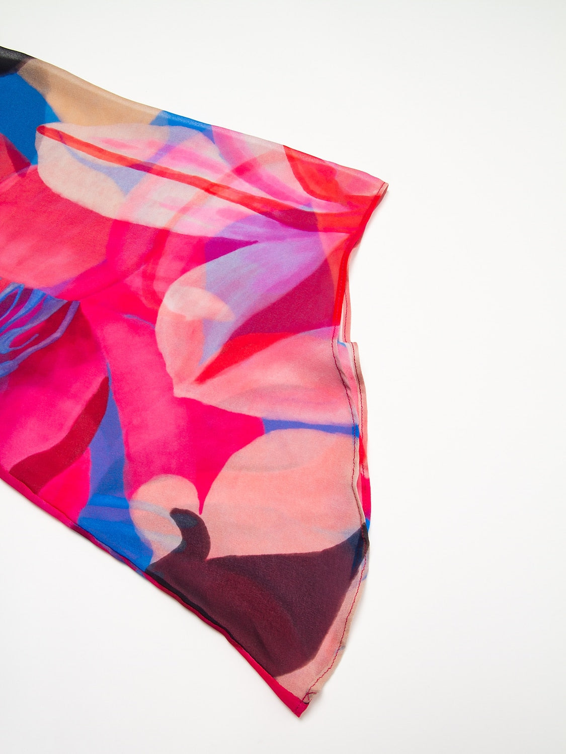 Chiffon Floral Maxi Dress