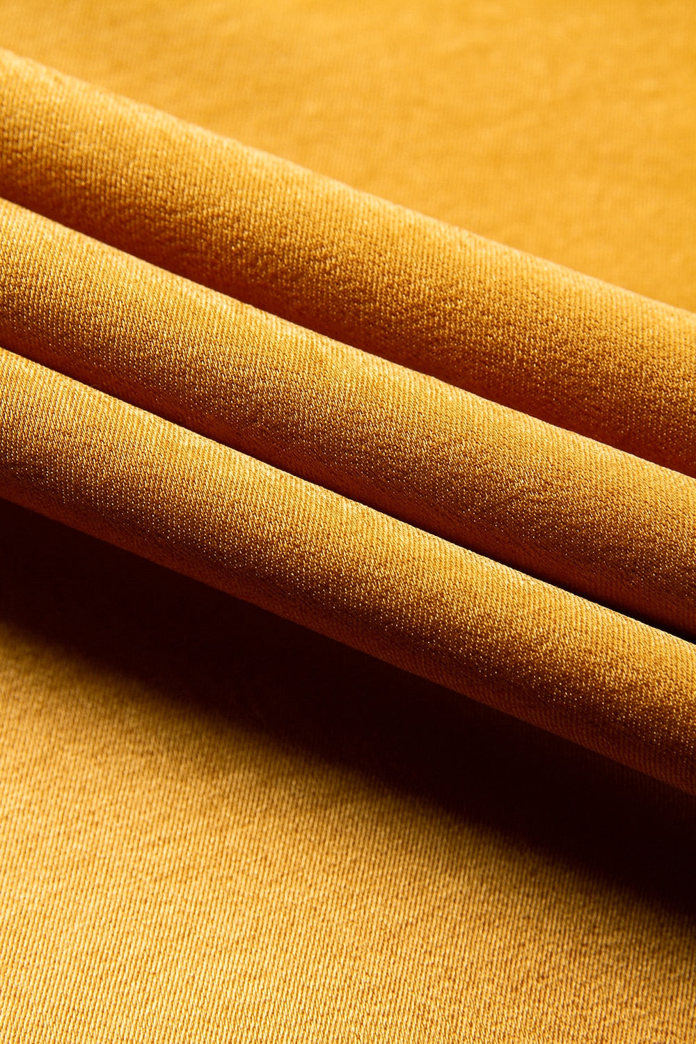 Satin Swing Ruffle Pants