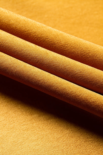 Satin Swing Ruffle Pants