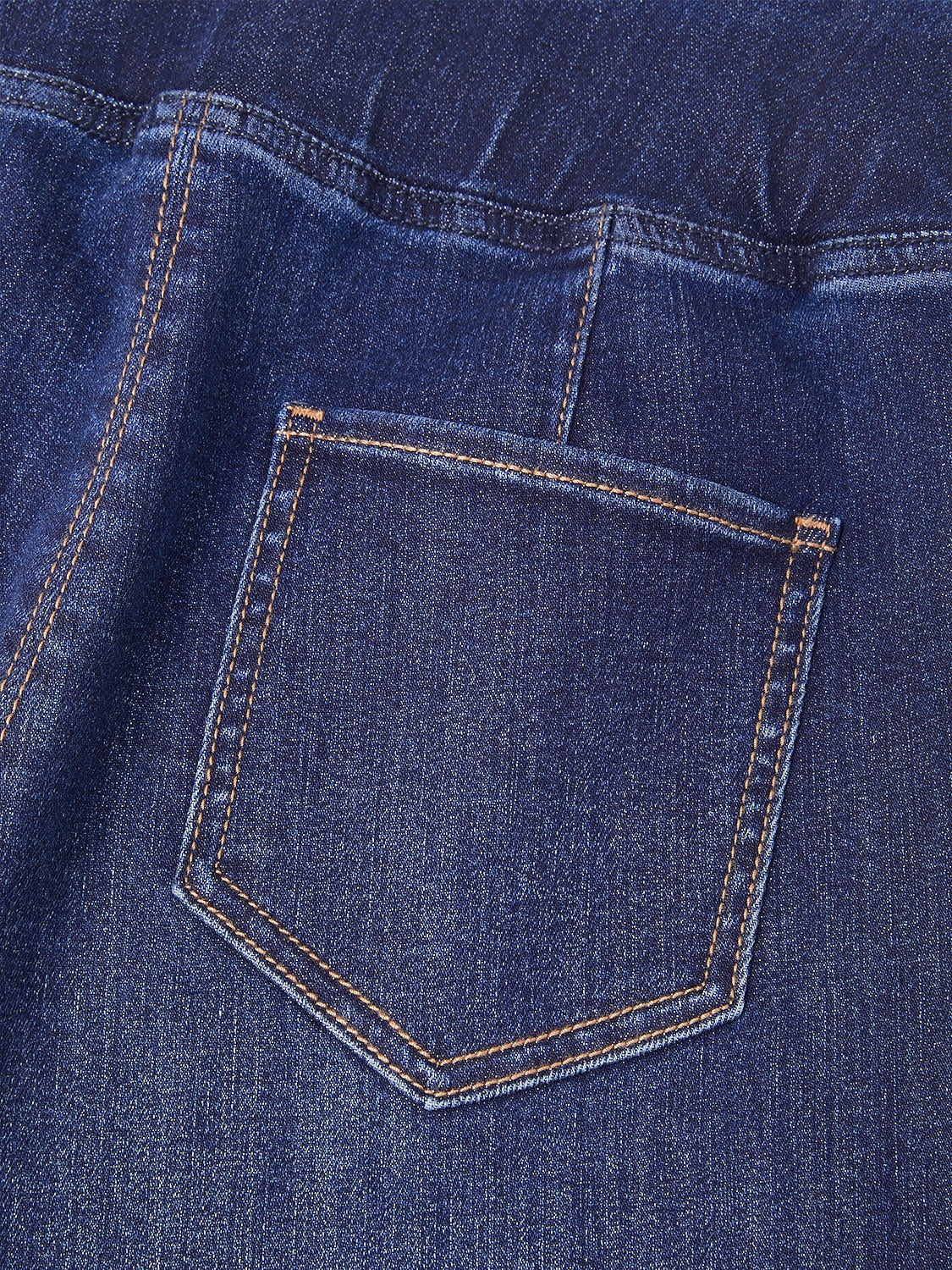 Casual Daily Solid Color Wide Leg Denim Pants