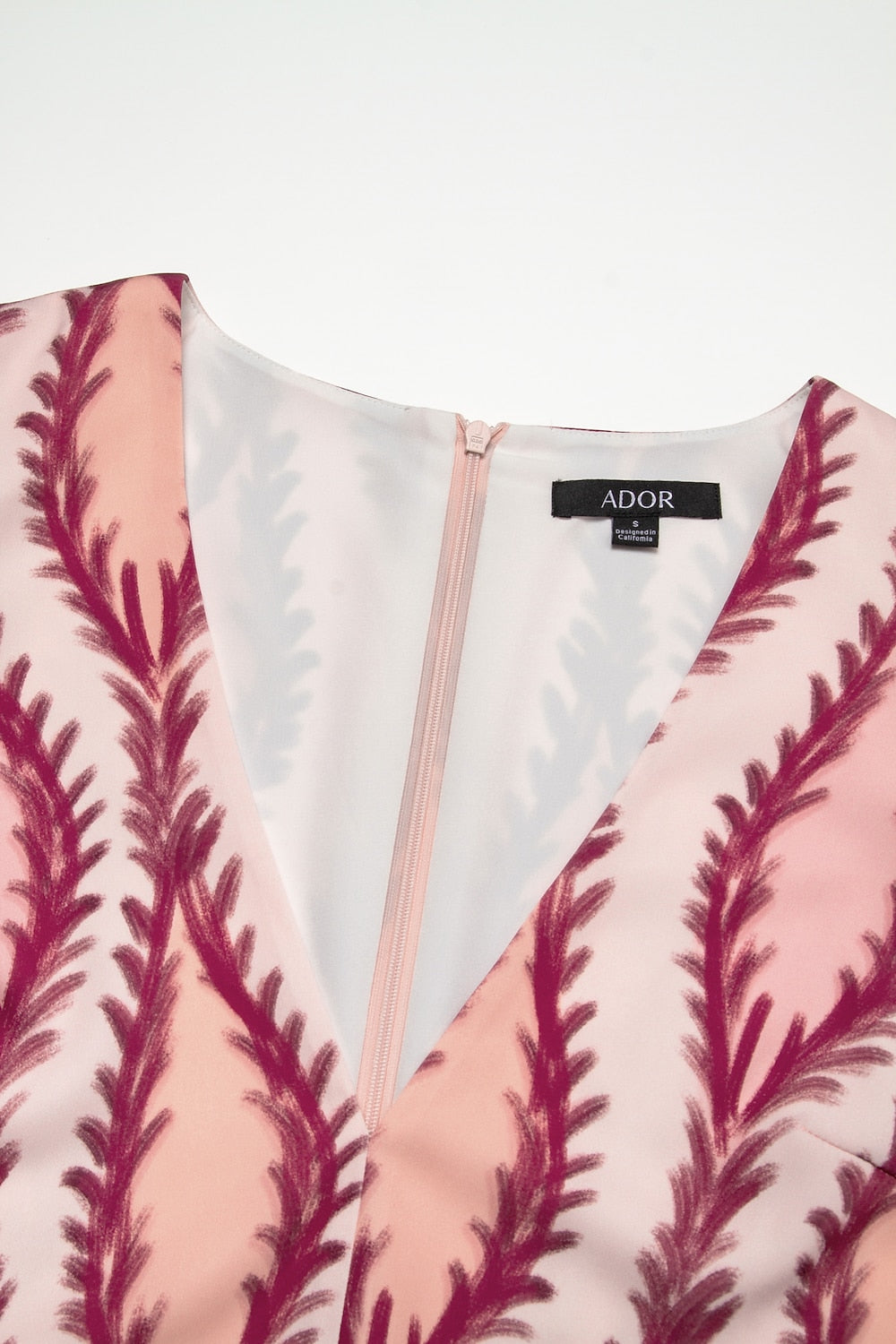 Maxi Dress White Satin Floral Print